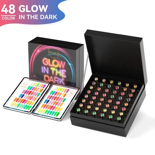 Colección GLOW IN THE DARK Gel Polish 48 Colores